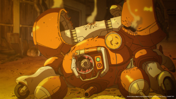 夏アニメ『攻殻機動隊 THE GHOST IN THE SHELL』第06話「DUMB BARTER」場面カット