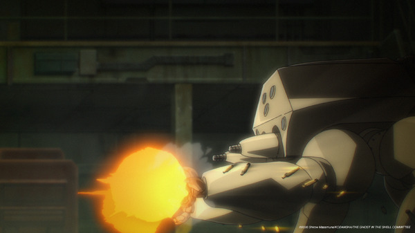夏アニメ『攻殻機動隊 THE GHOST IN THE SHELL』第06話「DUMB BARTER」場面カット