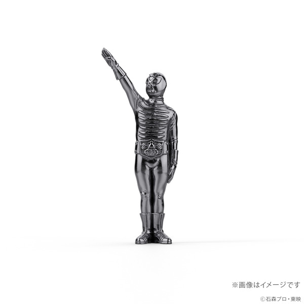 ショッカー戦闘員（骨） シルバー925ミニフィギュア