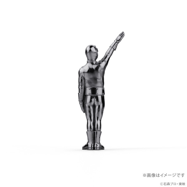 ショッカー戦闘員（骨） シルバー925ミニフィギュア