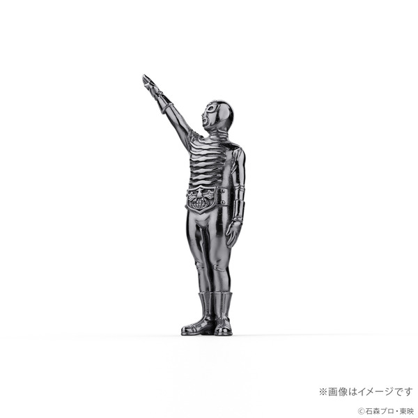 ショッカー戦闘員（骨） シルバー925ミニフィギュア