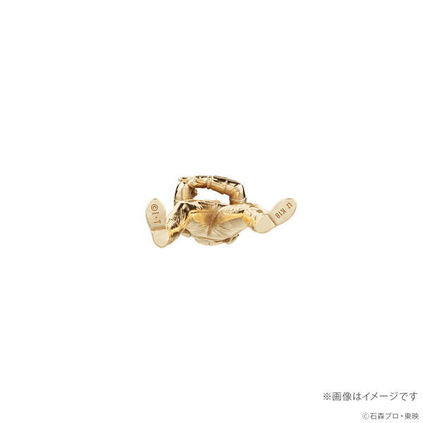 仮面ライダーV3　18金ミニフィギュア