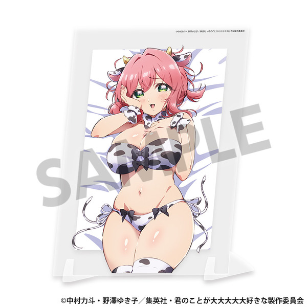 「100カノ」花園羽香里＆羽々里の大きくやわらかな胸が手首を優しく支えてくれる…愛城恋太郎の世界記録に認定された“愛の演説”もグッズに！新商品続々登場
