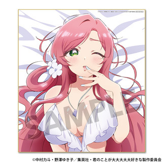 「100カノ」花園羽香里＆羽々里の大きくやわらかな胸が手首を優しく支えてくれる…愛城恋太郎の世界記録に認定された“愛の演説”もグッズに！新商品続々登場