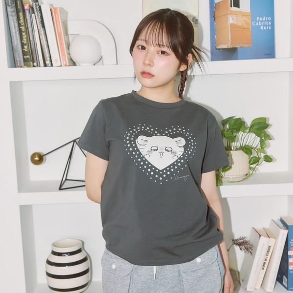 『ラインストーンTシャツ DECO』(うさぎ、モモンガ)