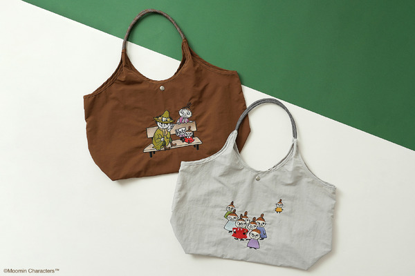 「ムーミン」リッチな刺繍のトートバッグ