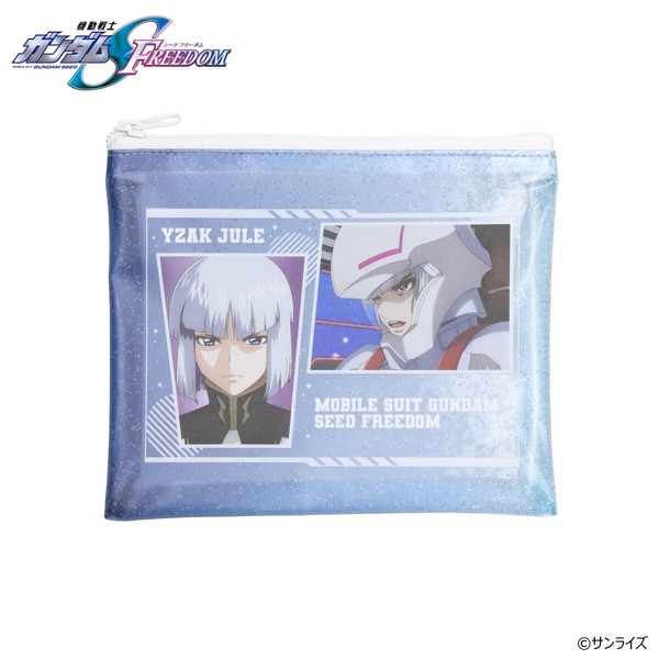 機動戦士ガンダムSEED FREEDOM イザーク・ジュールバースデイシリーズ ラメ入りポーチ