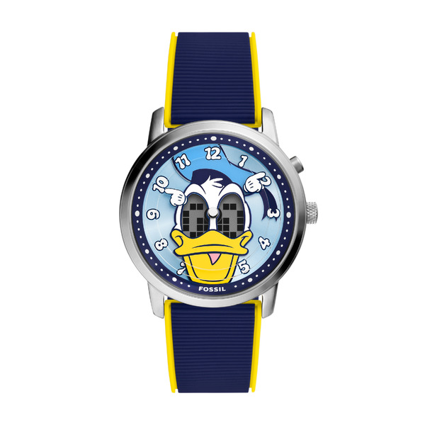 DISNEY X FOSSIL 42MM 限定エディション ドナルドダック BIG TIC ウォッチ