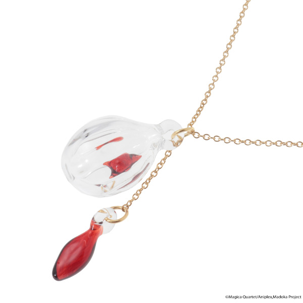 【魔法少女まどか☆マギカ】〈HARIO Lampwork Factory〉Puella Magi NECKLACE