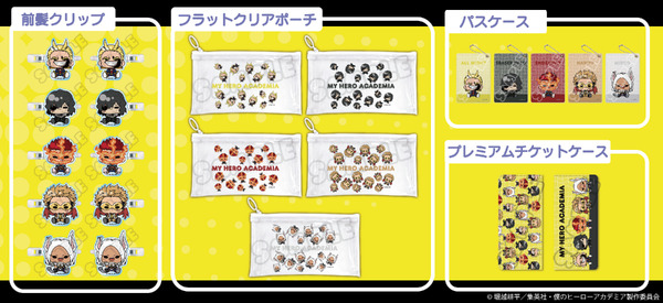 アニメ『僕のヒーローアカデミア』「POTEmochoシリーズ」第6弾 商品ラインナップ