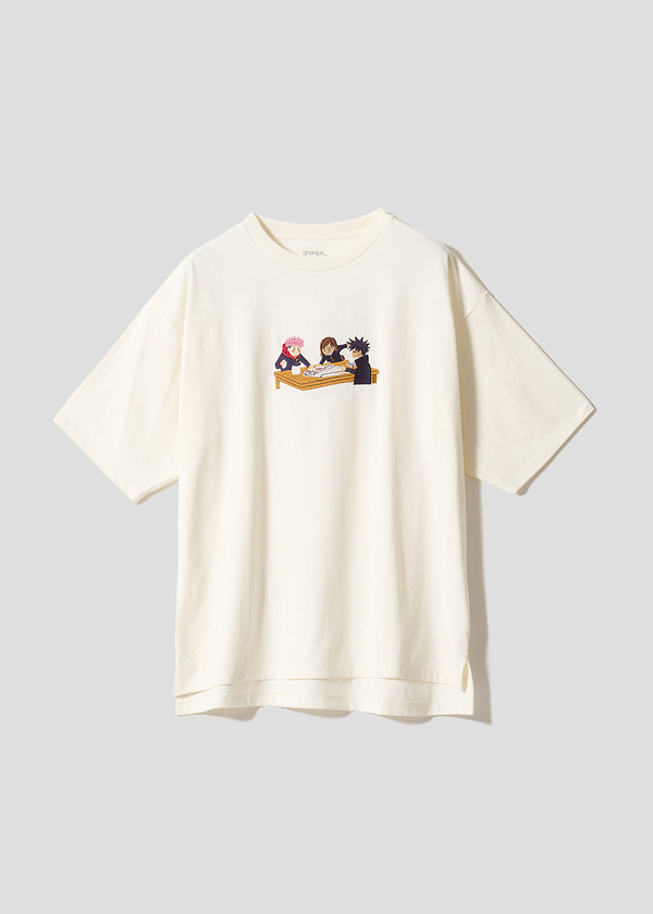 『呪術廻戦』×グラニフ　「五条先生のシャツ｜ビッグシルエットTシャツ」