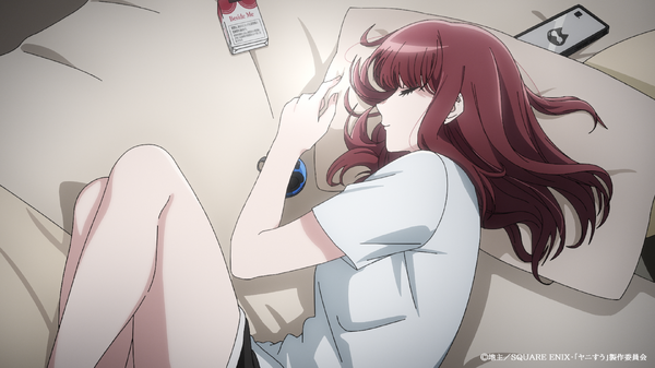 夏アニメ『スーパーの裏でヤニ吸うふたり』7本目（第7話）「スーパーの裏と夏の終わり」先行カット