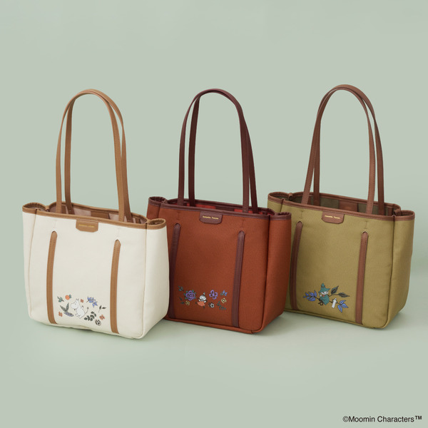 トートバッグ（ホワイト・ブラウン・カーキ）¥25,300‐