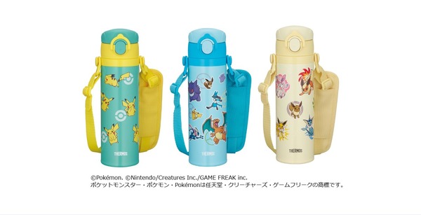 『ポケモン』真空断熱キッズケータイマグ（JOI-501PK）