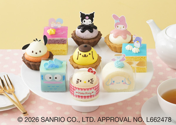 ＜サンリオキャラクターズ＞スイーツコレクション（9個入）