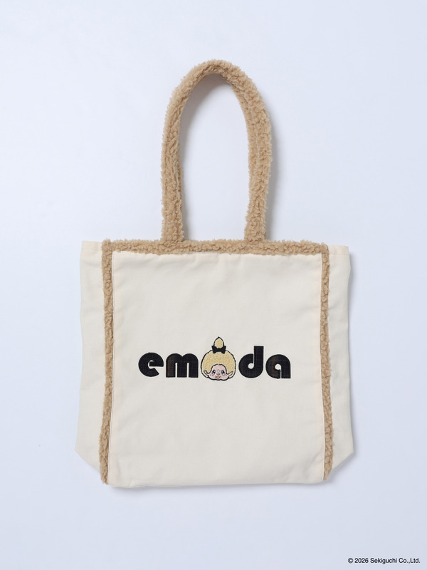 【Monchhichi×EMODA】2トーンボアトートバッグ