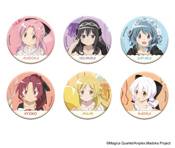アニメ『魔法少女まどか☆マギカ』ホロキャラバッジコレクション（全6種）