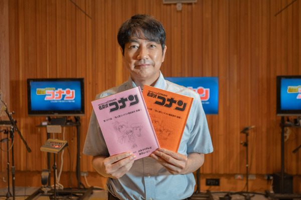 「TVアニメ『名探偵コナン』鳥人間コンテスト爆破事件」羽鳥慎一 アフレコ現場の様子
