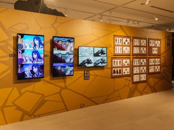 「『北斗の拳 -FIST OF THE NORTH STAR-』特別企画展」会場の様子