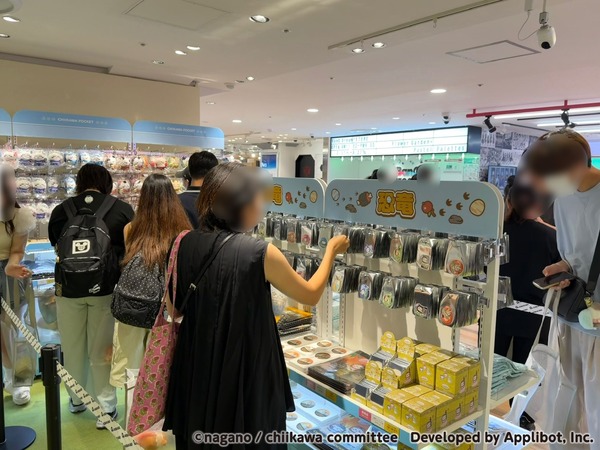 『ちいかわぽけっと POP UP STORE』東京会場 初日の様子