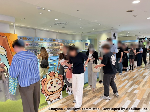 『ちいかわぽけっと POP UP STORE』東京会場 初日の様子