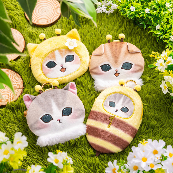 「しあわせ運ぶよ はちにゃんだらけなくじ」
