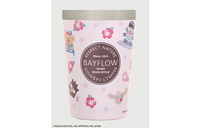 日焼けしシナモン、キティがキュート♪ 「サンリオ」×「BAYFLOW」のコラボグッズがローソン・HMV&BOOKS onlineに登場！