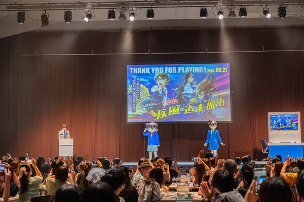「コナン君が来てくれて、興奮」「とても満足!!」コナン＆蘭とのグリーティングも実施♪「名探偵コナン」リアル脱出ゲームの横浜特別公演フォトレポ到着
