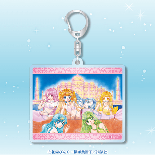 C賞：アクリルキーホルダー(全8種)