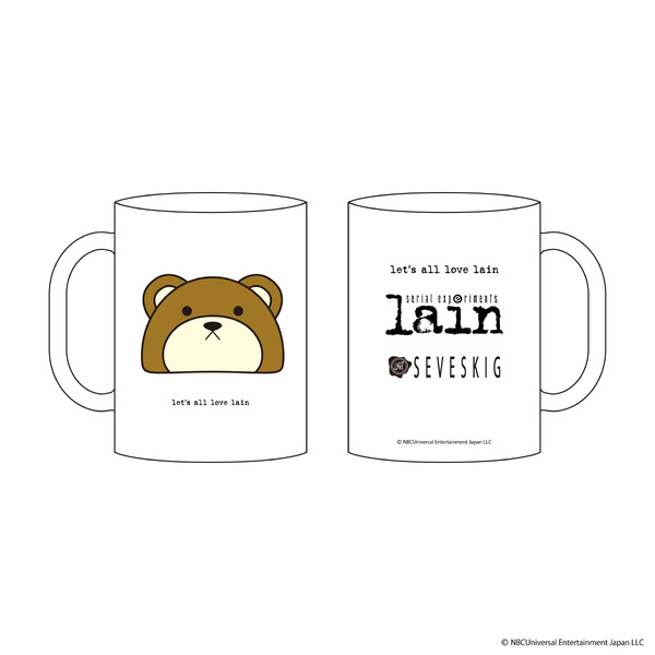 AC-SV-LN-1007 / SEV vs lain Bear Mug