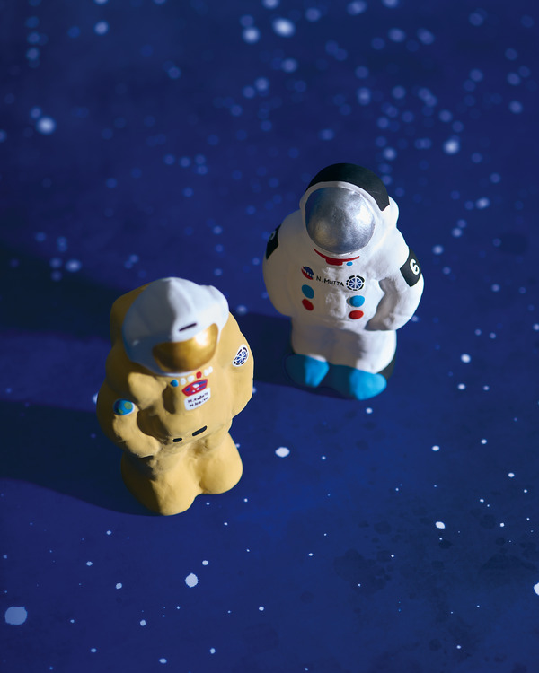 宇宙兄弟 瀬戸焼 兄弟土人形