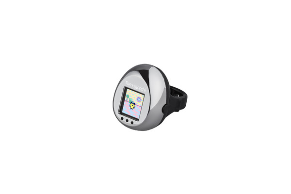 Tamagotchi ring（Black＆Metallic Silver）