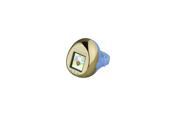 Tamagotchi ring（White/Blue＆Metalliic Gold