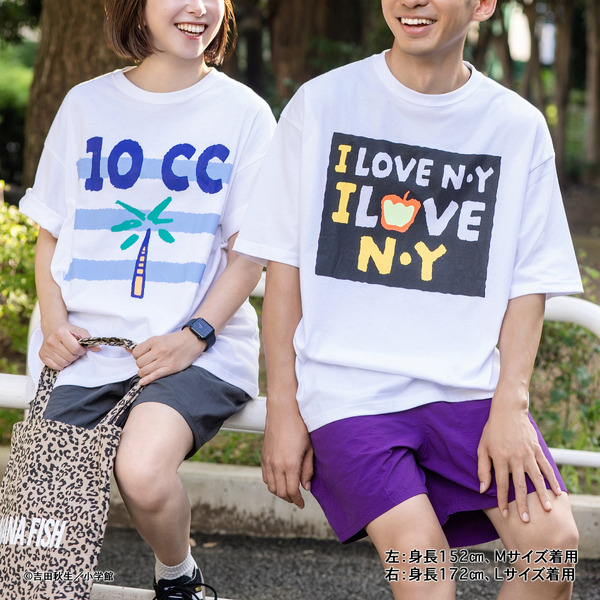BANANA FISH ワイドシルエットTシャツ<全2種>　￥5,000