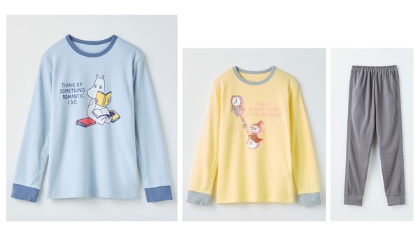 〈ベルメゾン×キヤスク〉 みんなが着やすいやわらかスムースパジャマ「ムーミン」