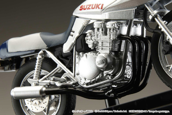「バリバリ伝説 1/24 完成品バイク 聖 秀吉／SUZUKI GSX750S KATANA」