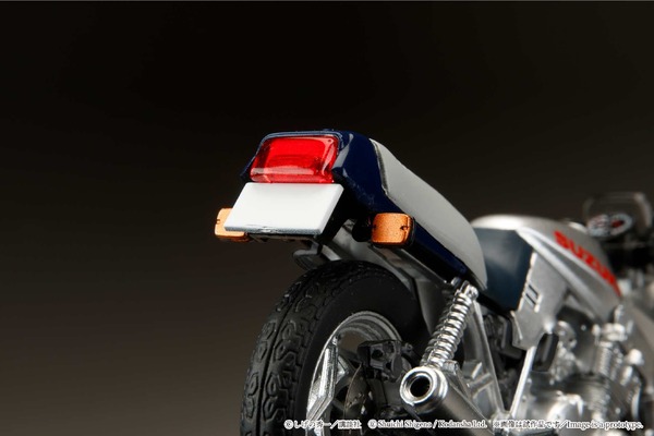「バリバリ伝説 1/24 完成品バイク 聖 秀吉／SUZUKI GSX750S KATANA」