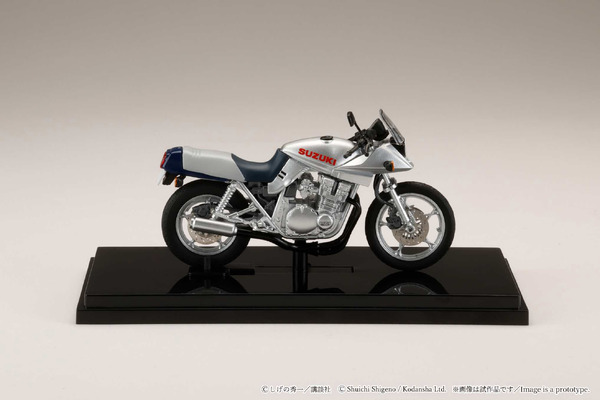 「バリバリ伝説 1/24 完成品バイク 聖 秀吉／SUZUKI GSX750S KATANA」