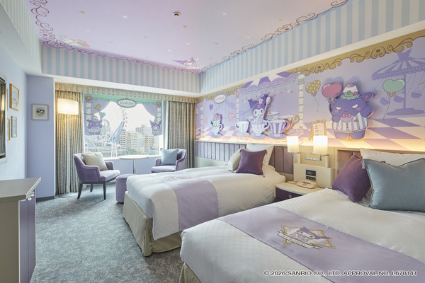 東京ドームホテルの「クロミルーム」
