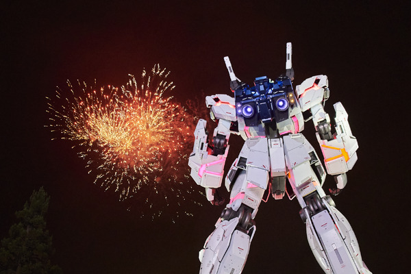 「実物大ユニコーンガンダム立像 ファイナルセレモニー」