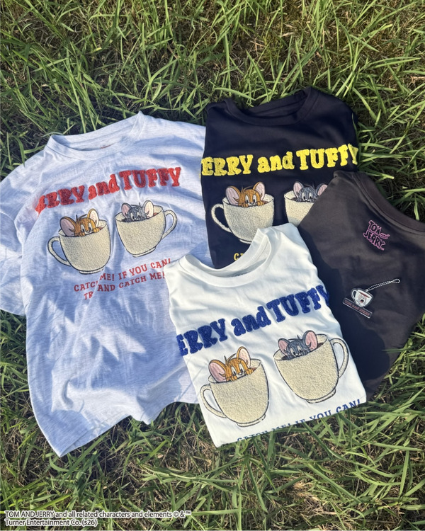 アクリルキーホルダー付トムとジェリーTシャツ