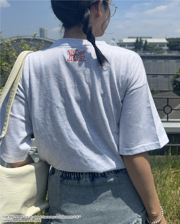 アクリルキーホルダー付トムとジェリーTシャツ