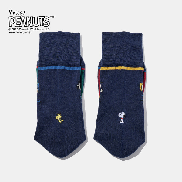 SNOOPY×CHICSTOCKS ピーナッツギャング