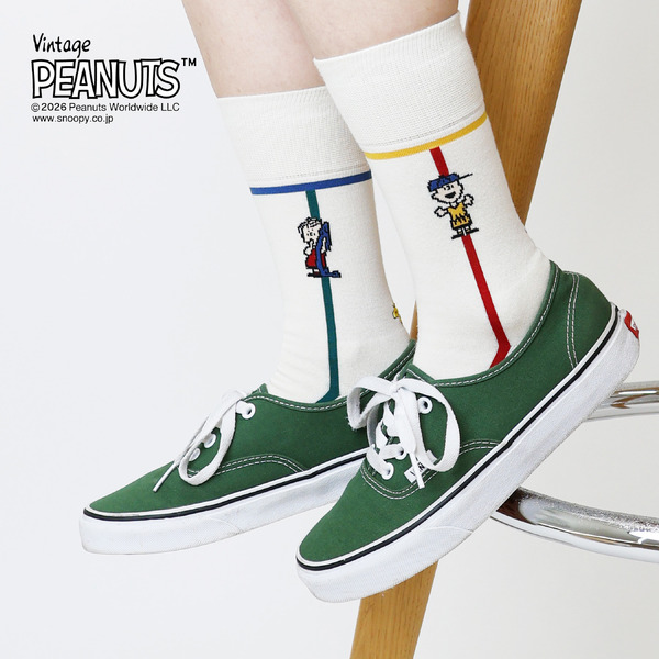 SNOOPY×CHICSTOCKS ピーナッツギャング