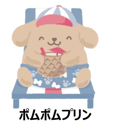 BAYFLOW×日焼けしたサンリオキャラクターズ