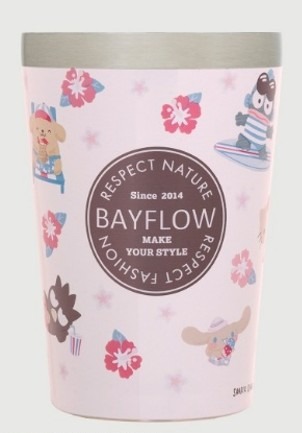 「BAYFLOW × SANRIO CHARACTERS カップコーヒータンブラーBOOK LOGO」