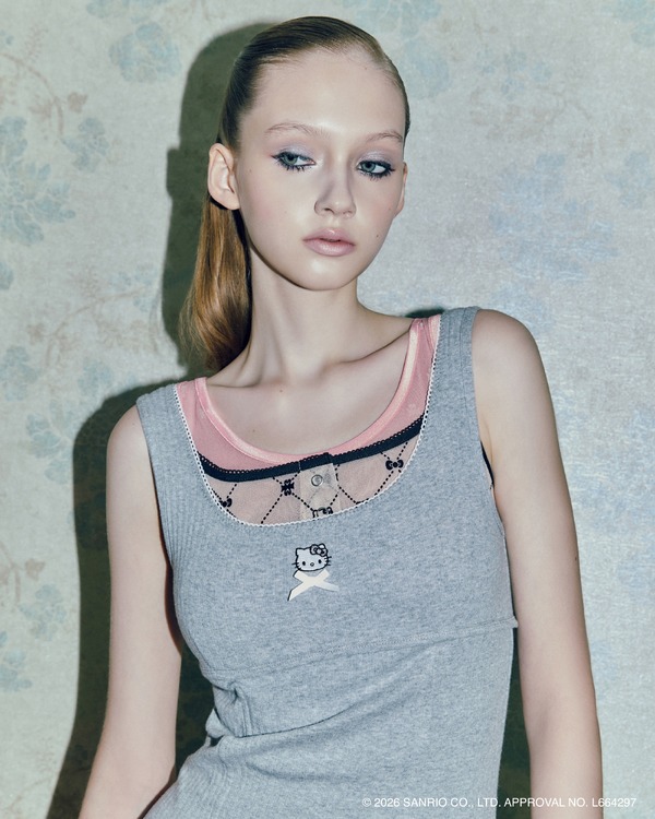 【SORIN♡HELLO KITTY】レイヤードタンクドレス