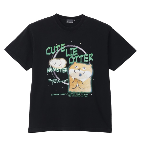 Tシャツ　ハムスターが宇宙を?!