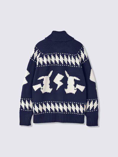 フルジップニットジャケット