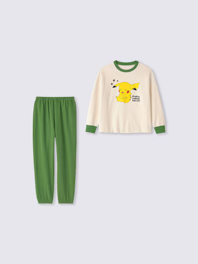KIDSコットンスウェットラウンジセット